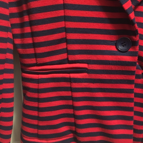 XS Kenar striped blazer red & blue so comfortable - Picture 4 of 6